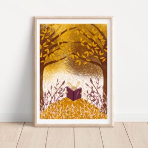 Levéldombon A4 Print